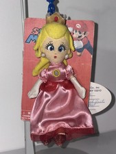 SAMPLE / PROTOTYPE Super Mario Princess Peach Backpack Clip Plush Commonwealth  picture
