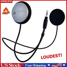 Premium Audio Motorcycle Helmet Speakers Work with Most Helmet Comms with Ear picture