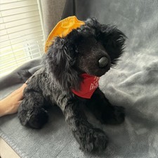 Rare Douglas Cuddle Toys 16” Jake The Salty Dog Cafe Large Realistic Black Lab picture