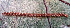Men's heavy Solid Pure Copper Link Bracelet picture