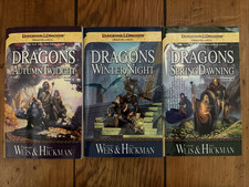 DragonLance Chronicles - Trilogy Complete Series Set PB - Weis & Hickman FINE+ picture