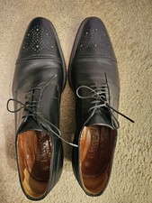 Testoni Medallion Cap Toe Men's; Shoes Size 11; Made in Italy picture
