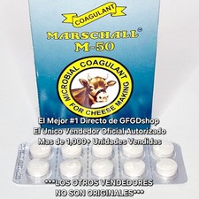 Cuajo Coagulante Marschall 10 Pastillas Tabletas Para Hacer Queso Rennet Tablets picture