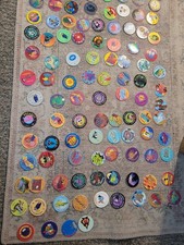 POGs Milk Caps Slammer Vintage 1990s And Newer Assorted Large Lot 200 +/ - picture