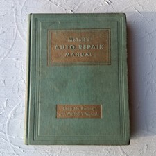 Vintage Orignal 1943 Motor's Auto Repair Manual  7th Edition 3rd Edition  picture