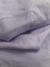 100% Flax Linen Fabric Lilac Purple Piece Dyed Light Medium 57