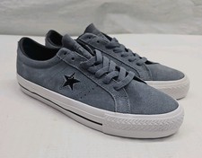Converse One Star Pro Ox Low Top Gray/White-Black Mens Size 8.5 NWOB picture