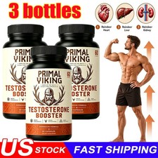 5X Primal Viking Testosterone Booster for Men Reindeer Organ Natural Supplement picture