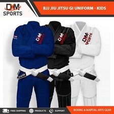 DXM SPORTS BJJ Jiu Jitsu Gi Brazilian Jiu Jitsu Training Gi Uniform Kimono Kids picture