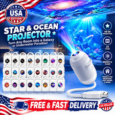 2027 HD 5D Holographic Star & Ocean Projector for Bedroom Ceiling, 24 Films picture