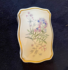 Lot of 3 Antique Porcelain Trinket Boxes Ginori Royal Bayreuth Cobalt Gilt picture