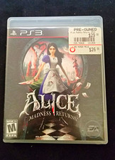 Alice: Madness Returns - PS3 - Electronic Arts - CIB - M - MINT Disc - See Pics picture