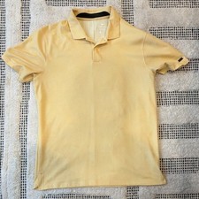 Nike Golf Tiger Woods Collection Men’s Golf Polo Yellow Size M picture