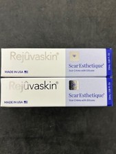 Scarheal Rejuvaskin Scar Esthetique Scar Crème with Silicone 0.338 Oz - LOT OF 2 picture