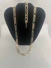 Figaro Necklace And Bracelet Set picture