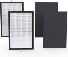 2 set A2 HEPA Replacement Filters& pre-fil for Filtrete FAP-C02-A2 FAP-C03-A2 picture