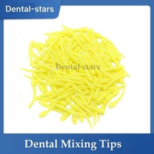 50/1000Pcs Dental Disposable Intra Oral Impression Mixing Tips Yellow picture