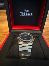 Tissot PRX Powermatic 80 Blue Dial Auto Date 40mm Steel Bracelet w/Box picture