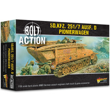 Warlord Games Bolt Action 28mm WWII German Sd.Kfz 251/7 Ausf. D Pionierwagen NEW picture