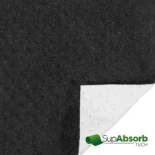 SupAbsorb Ultra Heavy Duty Oil Absorbent Mats w/Barrier  | 29” x 80’ picture