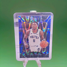 Panini 2023-24 Select Anthony Edwards Mezzanine #364 Blue Tectonic 51 /99 picture