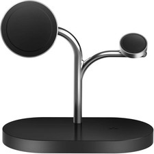 Samsung - 3-in-1 Wireless Charger (Magnetic) - Black picture