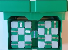 U.S. Treasury American Silver Eagles ASE Green Monster Box w/ 2 Trays & 25 Tubes picture