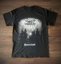 Vtg DarkThrone Band Panzerfaust Cotton Black S-5XL Shirt CK005 picture