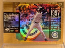 1998 Upper Deck UD3 POWER CORPS #240 Ken Griffey Jr Refractor HOF RARE BOX HIT picture