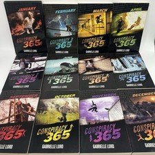 Conspiracy 365 Complete 12 Book Set by Gabrielle Lord (1 HC, 11 TPB) Lot of 12 picture