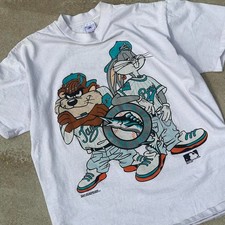 Florida Marlins Looney Tunes cartoon baseball shirt VK00301 picture