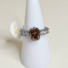 Bomb Party Dreams Made Real RBP8206 Brown Tourmaline Cubic Zirconia Hematite Pl picture