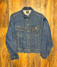 70s Vintage Lee Riders Denim Jacket Union Made USA L picture