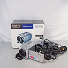 Sony Handycam DCR-SR68 Silver Camcorder 80GB *VERY GOOD* Kit W BOX picture