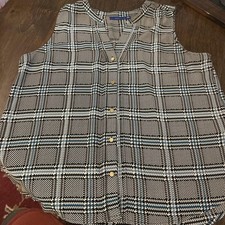 Apt 9 Women's Multi and Brown Blous picture
