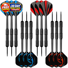 Darts Metal Tip Set, 12 Pack Steel Tip Darts Darts Set, 24 Grams Professional Me picture