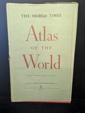 The Times Atlas Of The World Vol. IV Southern Europe & Africa 1956 picture