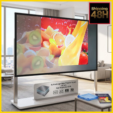 ALR Anti-Light Metal Projector Screen High Brightness 16:9 3D 4K Home Cinema TV picture