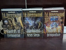 Ed Greenwood Knights of Myth Drannor 1-3 HC 1st Ed 1st Print Set Forgotten Realm picture