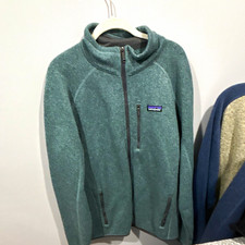 Patagonia Men's  Better Sweater Full Zip Fleece  Teal Green XL picture