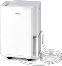 AEOCKY Max 40 Pint Dehumidifier 2800 Sq Ft Compressor Drain Hose Open Box picture