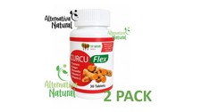 2 PACK TURMERIC GINGER CURCU VITAMIN C & E FLEX CURCULLIN CURCUMA 60 TABS picture