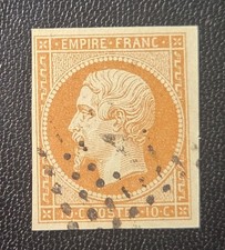 9296 - FRANCE - SCOTT# 14 (NAPOLEON III) - USED - CAT $6.50 picture