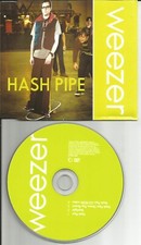 WEEZER Hash Pipe 4TRX  MIX & UNRELEASED & VIDEO Europe CD single USA Seller 1997 picture