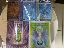 5 Books, Voyagers Vol I 1 ,II 2 & Angelic Realities + Level 1 , 2, 3 picture