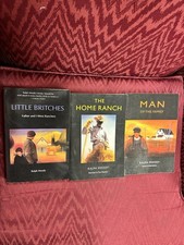 Lot of 3 Ralph Moody books Little Britches, Home Ranch, Man of the Family picture