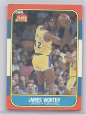 1986 Fleer James Worthy #131 picture