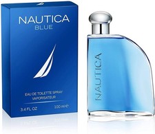 NAUTICA BLUE Edt Spray for Men 3.4 oz / 100 ml EDT  - NEW picture