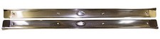 1971-1976 Cadillac Eldorado convertible new aluminum door threshold sill plates picture