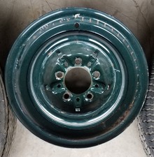 VERY RARE 1938 BUICK CENTURY FACTORY 15 INCH WHEELS IN GOOD CONDITION WITH HUBS. picture